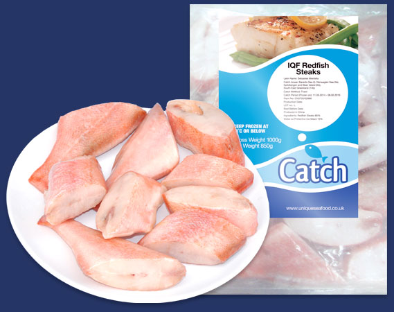 Catch Redfish Steaks - from Unique Seafood